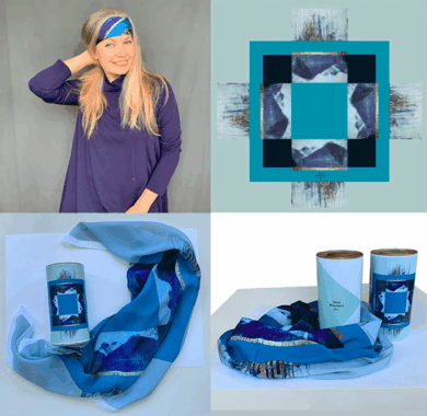 Applying merchandise to clothing and accessories