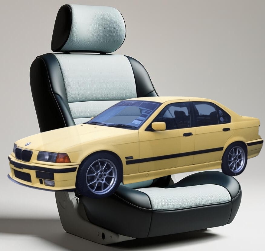 Чехлы на сиденья BMW E36, стиль и защита