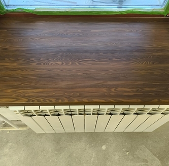 Изготовление деревянных подоконников на кухню в Уфе от компании ЭкоМассивУфа