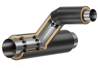 Тройниковое ответвлен с завода MSC Continental для теплоизоляции трубопроводов в Астане и Казахстане