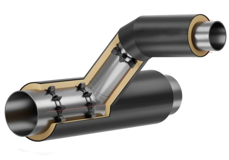 Тройниковое ответвлен с завода MSC Continental для теплоизоляции трубопроводов в Астане и Казахстане