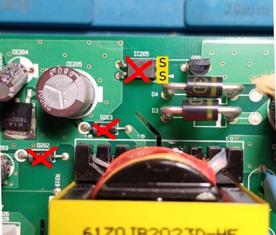 Подключение обманки на EBR772834