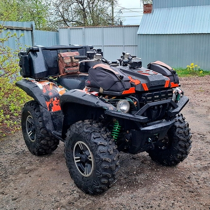 Вынос радиатора Атом на квадроцикле Yamaha 700