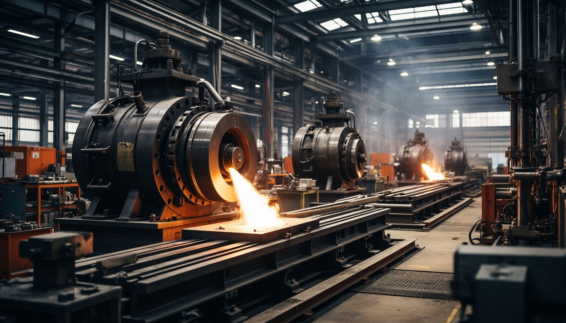 Внутреннее пространство промышленного объекта