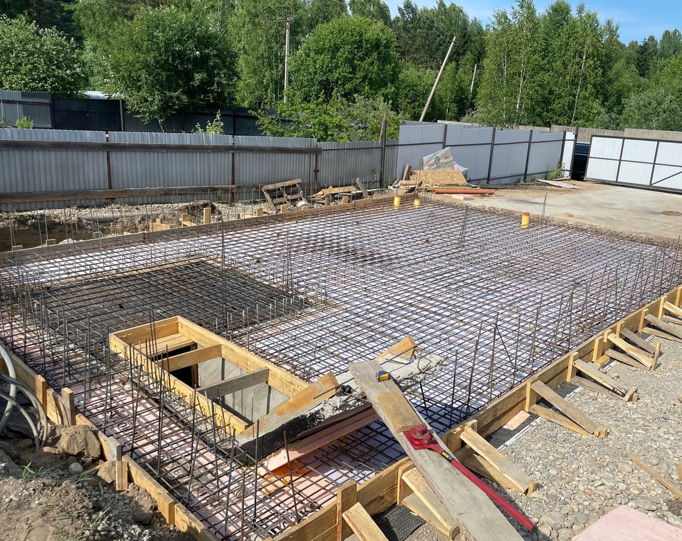 Готовый дом из газобетона