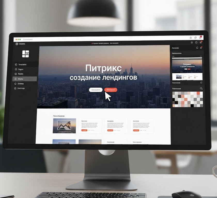 битрикс создание лендингов