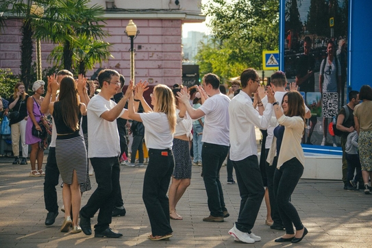 Руэда де бачата в Красноярске
