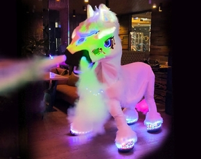 Светящийся костюм Кота ростовая кукла