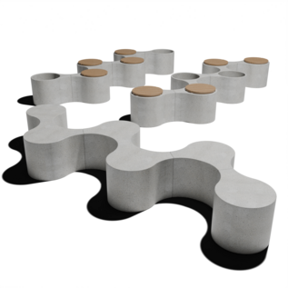 Лавочки из бетона