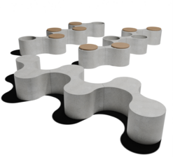 Лавочки из бетона