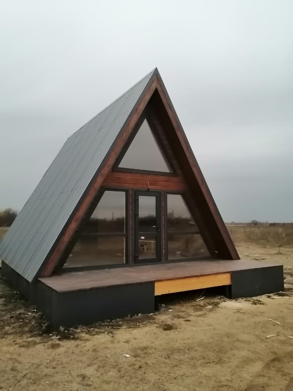 A-frame дом