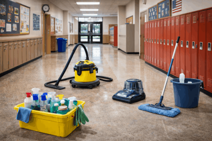 Клининг для школы