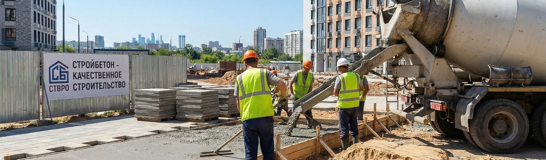 Применение мытого песка для фундаментных работ и тротуарной плитки