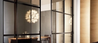 Примеры лофт перегородок в интерьере