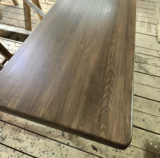 Изготовление столешниц прямоугольных на заказ из древесного массива в Уфе от компании ЭкоМассивУфа