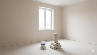 штукатурные стены готовые к отделке