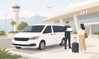 Комфортный минивэн для трансфера из аэропорта Антальи — LARALUX VIP TRANSFER