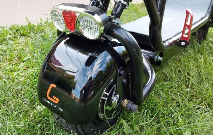 заднее колесо Kugoo C1 PRO Jilong с логотипом