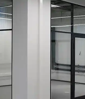 Фотография стационарной торговой переородки