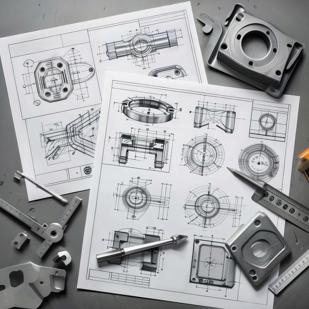 Чертежи металлообработки