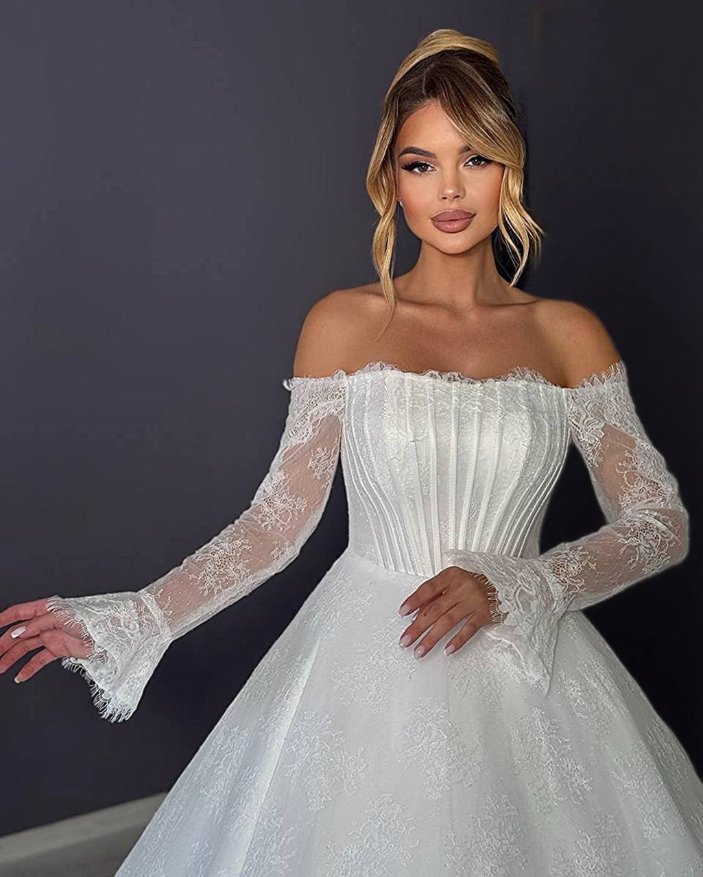 пышные свадебные платья