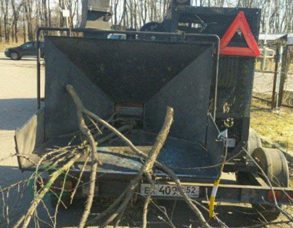 Измельчитель веток PECHKA 1V