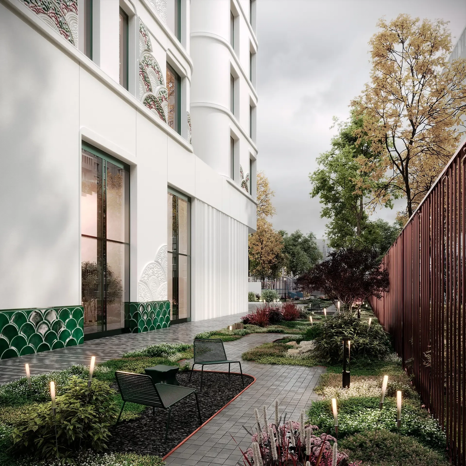 ЖК «Полянка-3» - Благоустройство