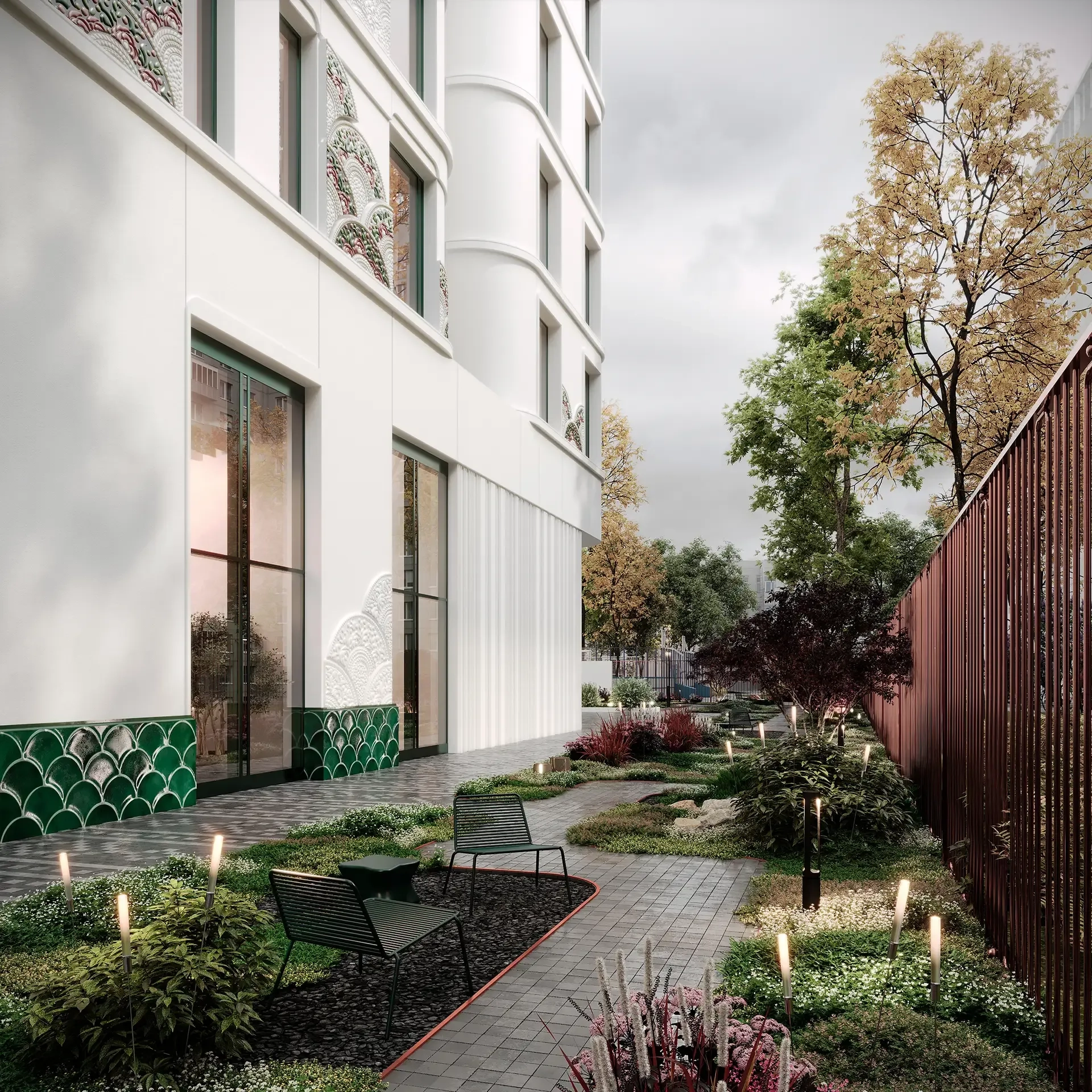 ЖК «Полянка-3» - Благоустройство