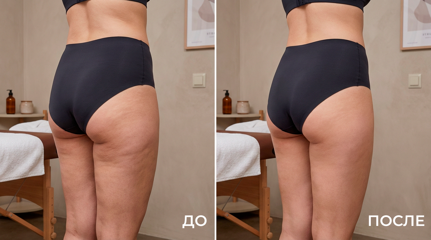 Эффект после курса массажа