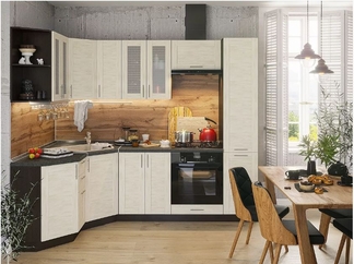 Кухня лофт капучино