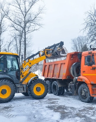 Вывоз снега с утилизацией