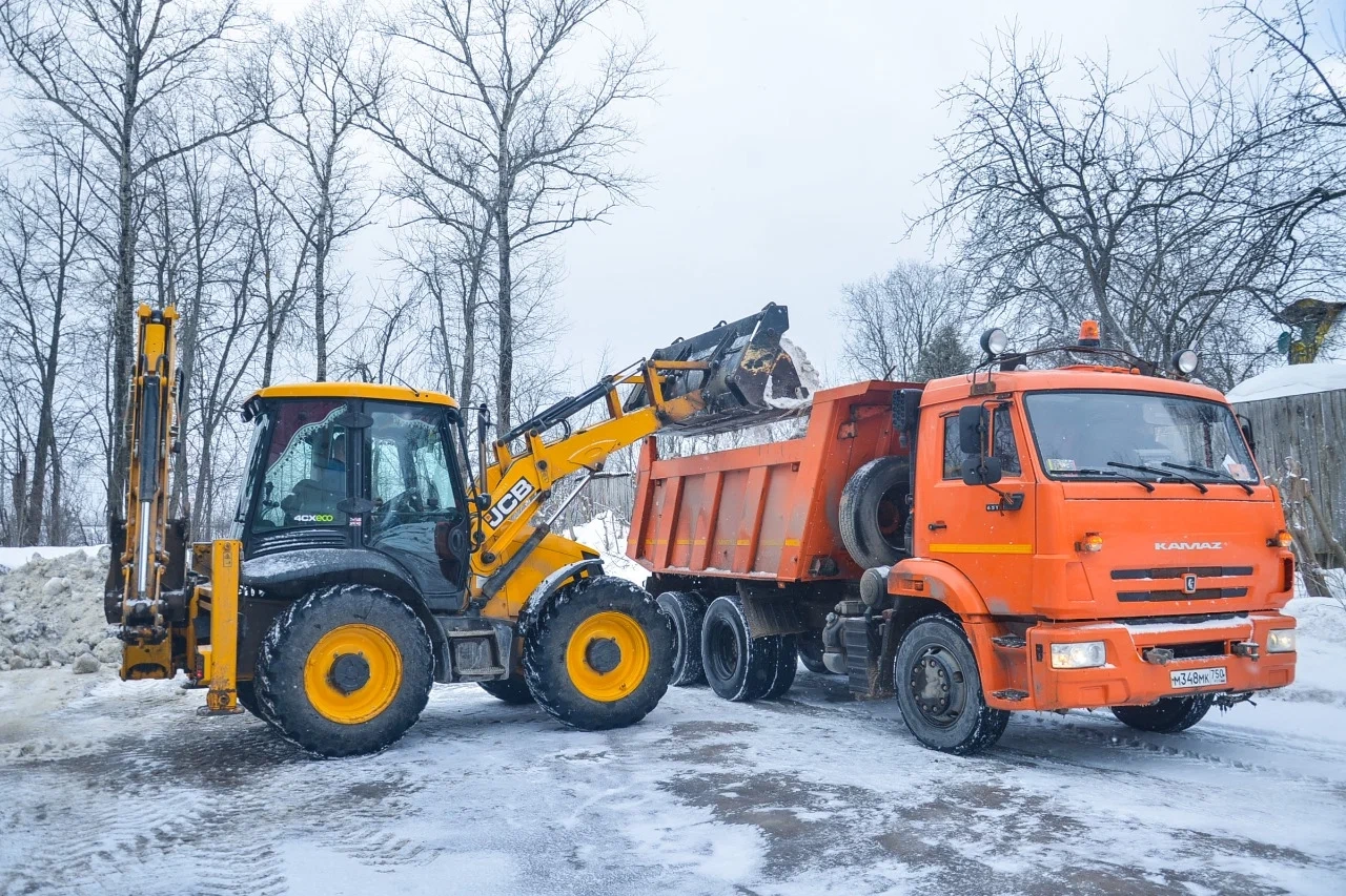 услуги по вывозу снега	