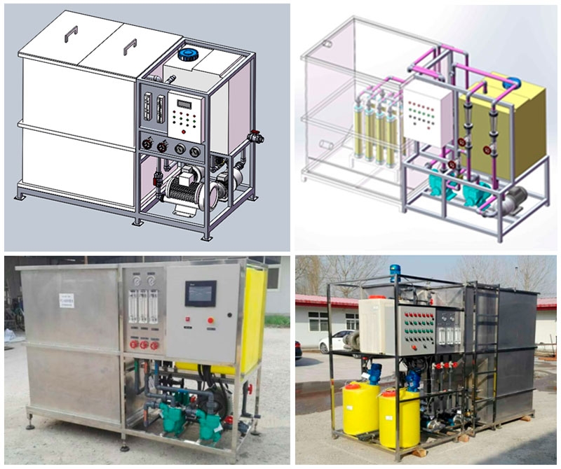 Микроинтегрированное оборудование очистки открытого типа