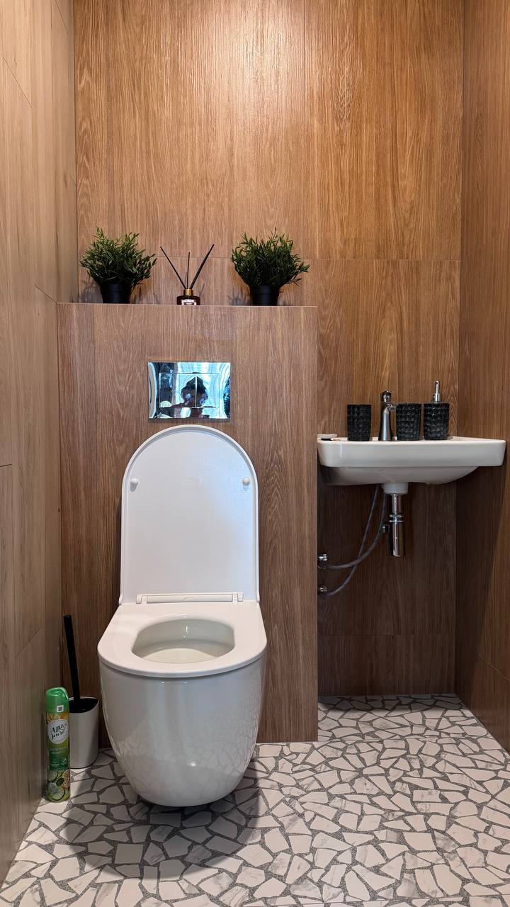 Отделка туалета в квартире, Минск