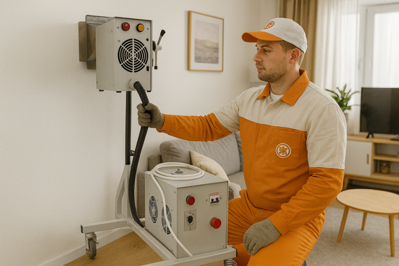 Обработка гостиной