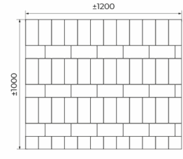 Тротуарная плитка брусчатка схема укладки 6