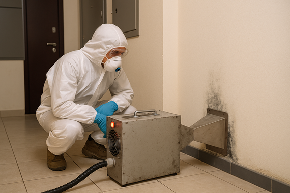 СВЧ обработка от плесени