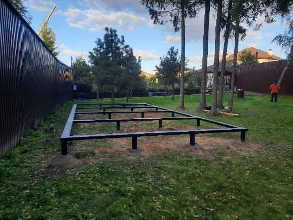 Установка винтовых свай под ключ