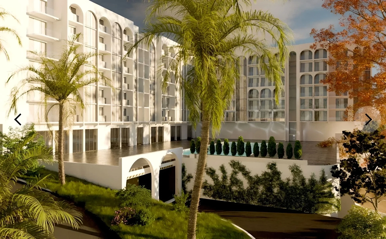 «Белые ночи» AVA Group - Расположение