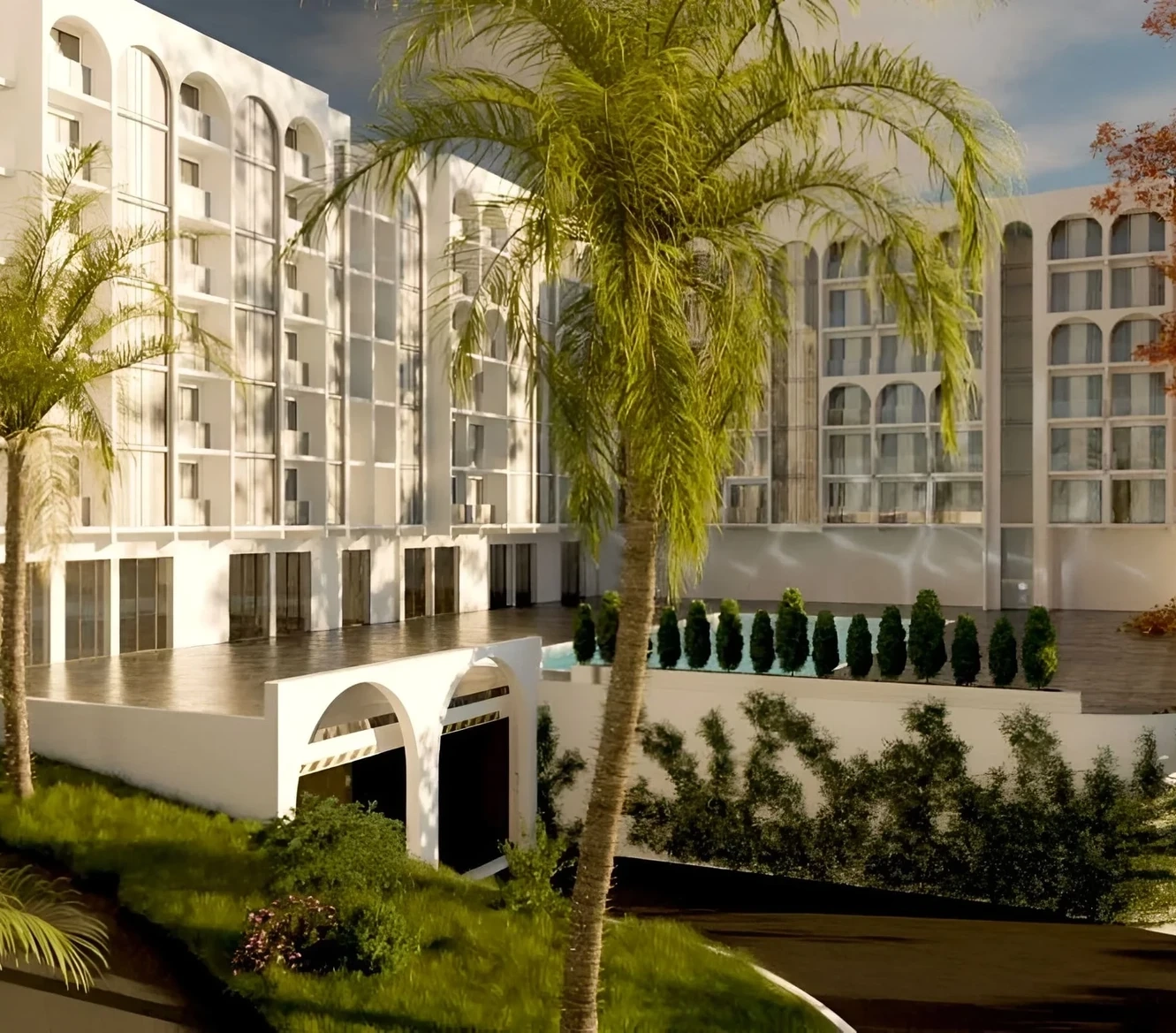 «Белые ночи» AVA Group - Расположение