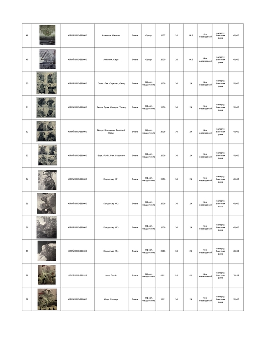 Каталог персональной выставки Юрия Яковенко "Прикосновение к вечности"