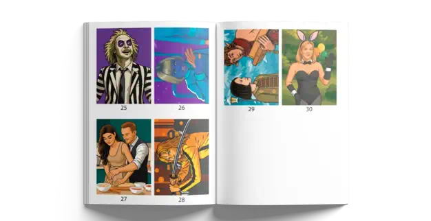 Заказать раскраску по номерам. Битлджус. Чарли и шоколадная фабрика. Постучись в мою дверь. Нарния