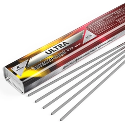 Электроды сварочные Аркус ЛЮКС МР-3 2,5мм 1кг вакуум пачка открытая с электродами 