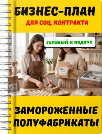 Бизнес-план для социального контракта - Замороженные полуфабрикаты
