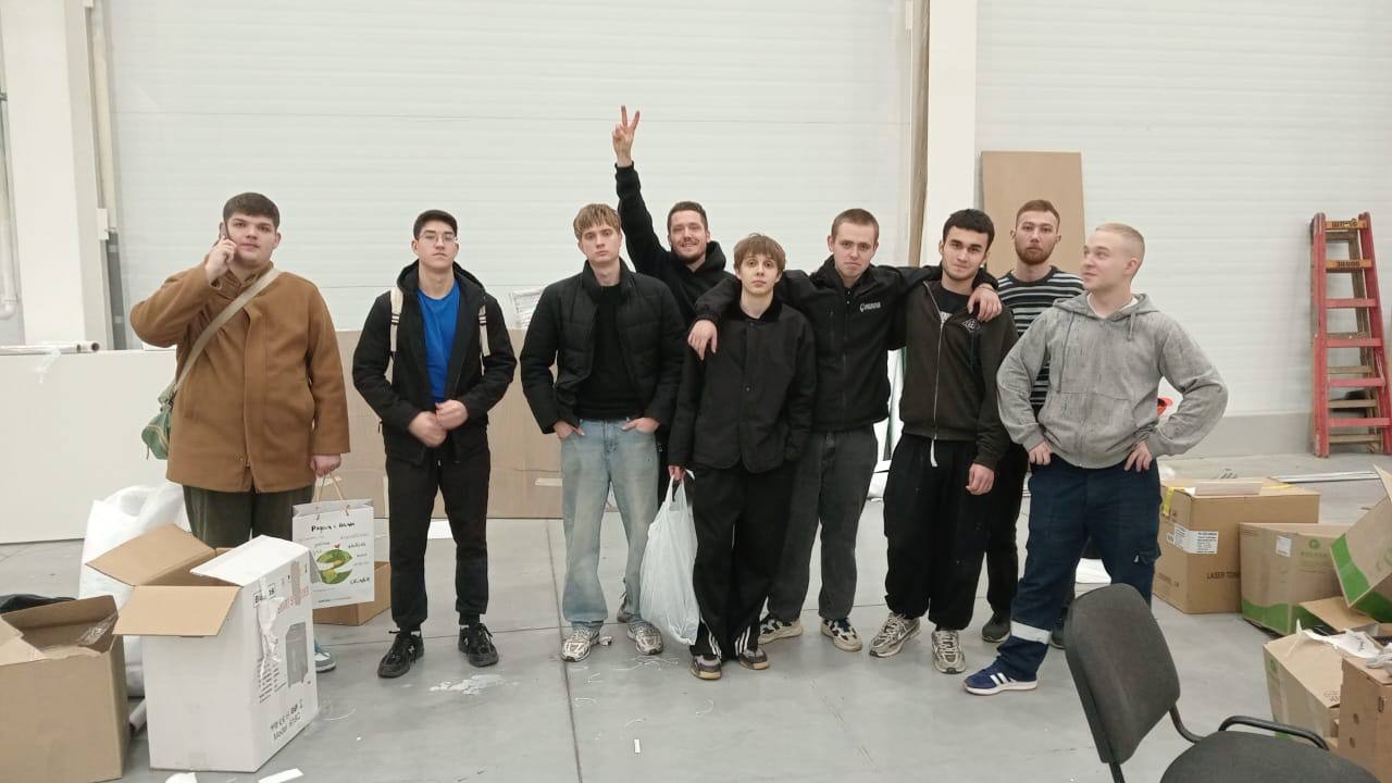 Хелперы на мероприятие Экспоцентр