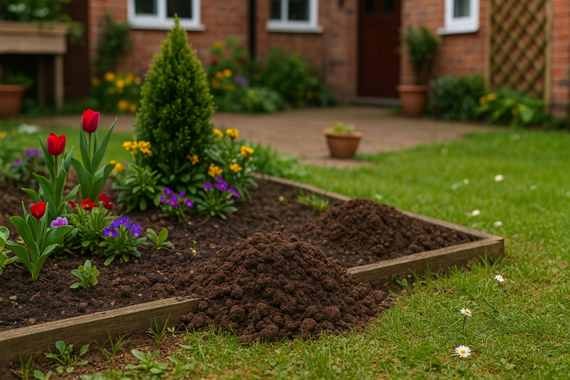 Кротовины на участке