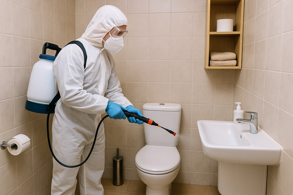Дезинфекция туалета