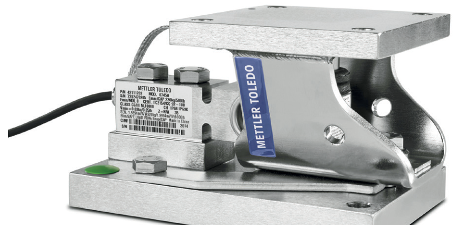 Официальное изображение METTLER TOLEDO: монтажный узел и весовой модуль для установки тензодатчика