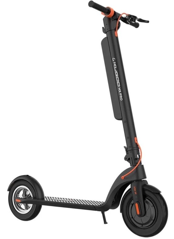 Kugoo HX PRO Jilong черный вид сбоку