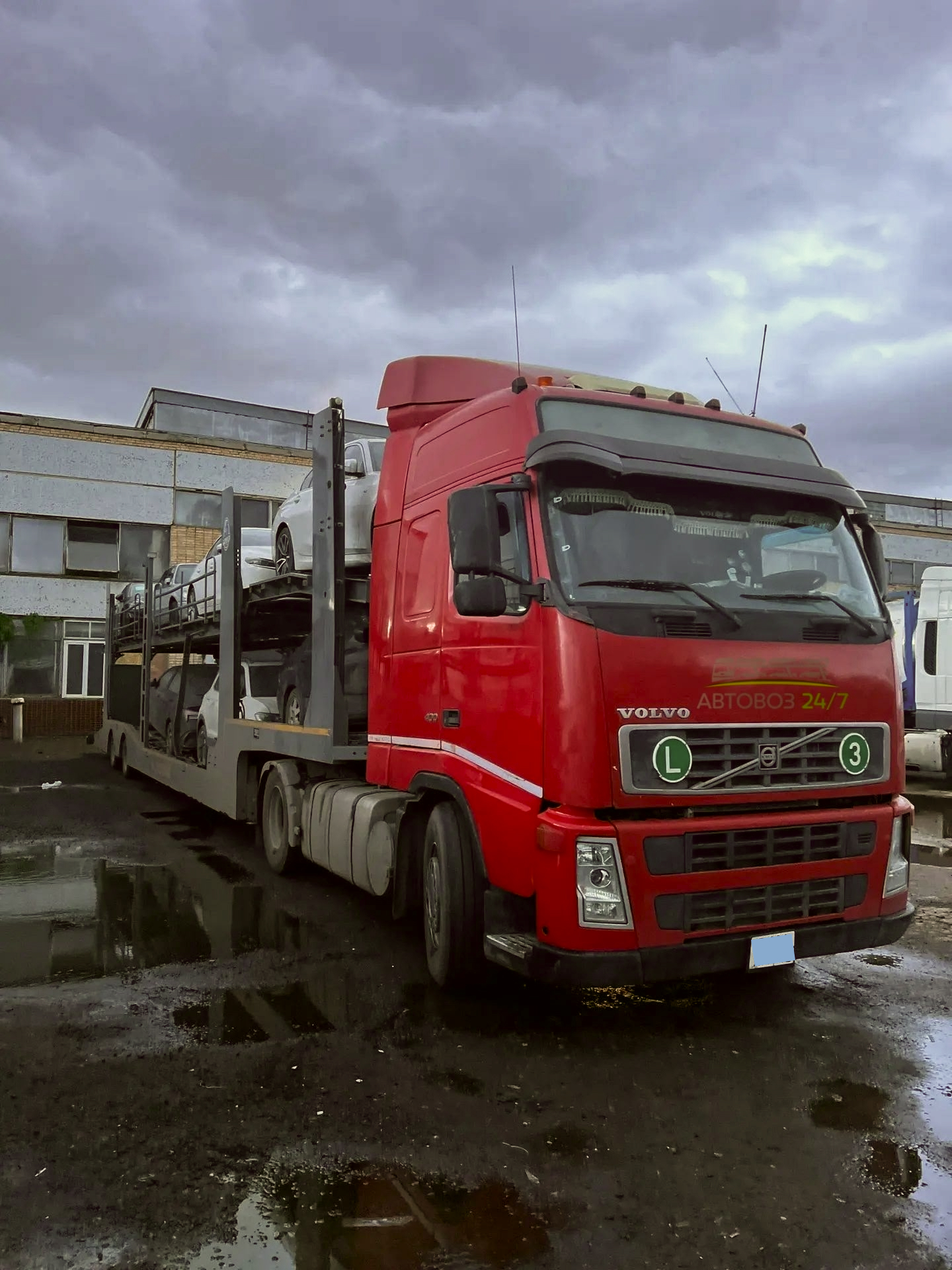 Автовоз Scania